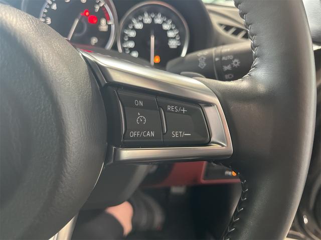 ロードスターＲＦ ＶＳ　バーガンディ・セレクション　１年保証付・禁煙車・１オーナー・レッドブレーキキャリパー・純正１７インチＡＷ・ナビ・ＴＶ・Ｂｌｕｅｔｏｏｔｈ・バックモニター・ｉアクティブ・クルーズコントロール・シートヒーター・赤レザーシート・ＥＴＣ（12枚目）