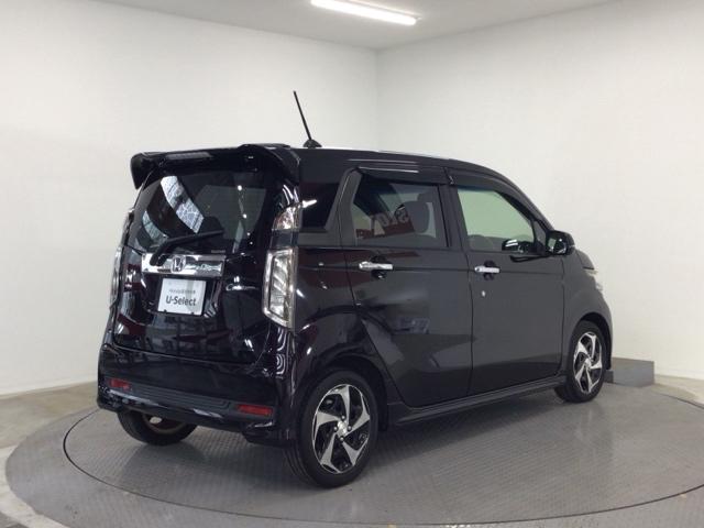 Ｎ－ＷＧＮカスタム Ｇ・ターボパッケージ　ＨＩＤ・ワンセグ・メモリナビ・ＤＶＤ・バックカメラ・ＥＣＯスイッチ・純正ＡＷ　横滑り防止システム　追突被害軽減ブレーキ　ＥＣＯＮモード　ＷＳＲＳ　ナビ＆ＴＶ　ワンオーナ　イモビ　サイドエアバッグ　ＡＣ（5枚目）