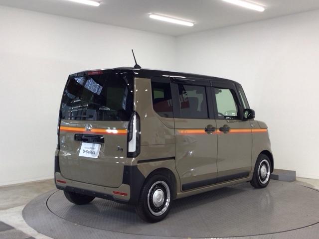 Ｎ－ＢＯＸジョイ ターボ　デモカーＵＰ・ＬＥＤ・フルセグ・ホンダＣＯＮＮＥＣＴ・シートヒーター・ＥＴＣ　ＬＥＤヘッド　ＥＴＣ車載器　オートエアコン　バックカメラ　両側電動ドア　クリアランスソナー　パワーウィンドウ　オートライト（4枚目）