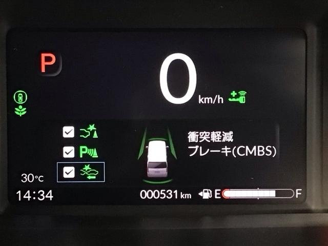 Ｎ－ＢＯＸジョイ ターボ　デモカーＵＰ・ＬＥＤ・フルセグ・ホンダＣＯＮＮＥＣＴ・シートヒーター・ＥＴＣ　ＬＥＤヘッド　ＥＴＣ車載器　オートエアコン　バックカメラ　両側電動ドア　クリアランスソナー　パワーウィンドウ　オートライト（7枚目）