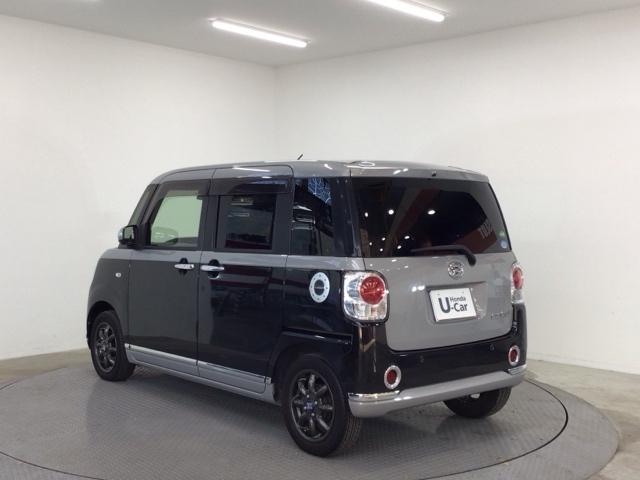 ムーヴキャンバス ＸリミテッドメイクアップＳＡＩＩ　ＣＤチューナー・スマートキー・盗難防止装置・社外ＡＷ・両側電動スライドドア　横滑り防止システム　アイドルストップ　セキュリティ　ＵＳＢ　運転席助手席エアバッグ　キーフリーシステム　オートエアコン　ＰＳ（2枚目）