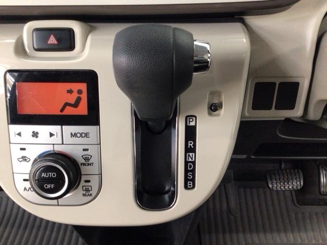 ムーヴキャンバス ＸリミテッドメイクアップＳＡＩＩ　ＣＤチューナー・スマートキー・盗難防止装置・社外ＡＷ・両側電動スライドドア　横滑り防止システム　アイドルストップ　セキュリティ　ＵＳＢ　運転席助手席エアバッグ　キーフリーシステム　オートエアコン　ＰＳ（8枚目）