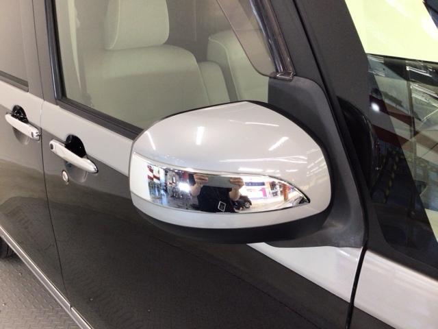 ムーヴキャンバス ＸリミテッドメイクアップＳＡＩＩ　ＣＤチューナー・スマートキー・盗難防止装置・社外ＡＷ・両側電動スライドドア　横滑り防止システム　アイドルストップ　セキュリティ　ＵＳＢ　運転席助手席エアバッグ　キーフリーシステム　オートエアコン　ＰＳ（22枚目）