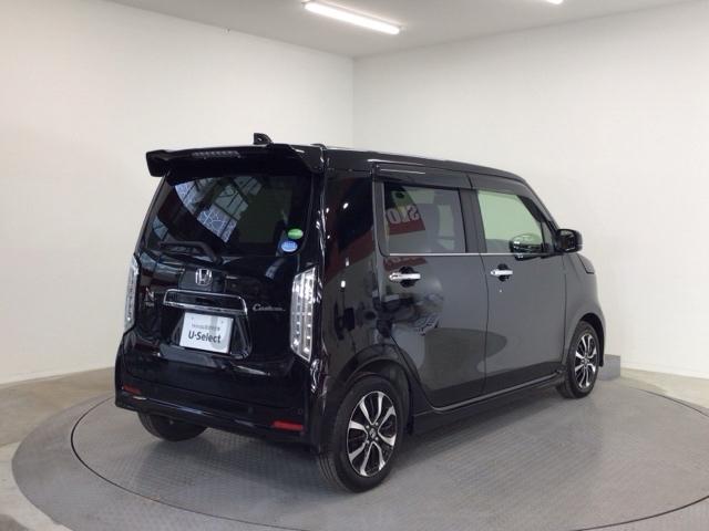 Ｎ－ＷＧＮカスタム Ｌホンダセンシング　ＬＥＤ・フルセグ・メモリナビ・バックカメラ・純正ＡＷ・シートヒーター・ＥＴＣ　クリソナ　ＥＴＣ付き　ブレーキサポート　１オーナ　ＥＣＯＮ　禁煙　スマ－トキ－　エアコン　ナビ＆ＴＶ　ＬＥＤヘッド　ＤＶＤ（4枚目）