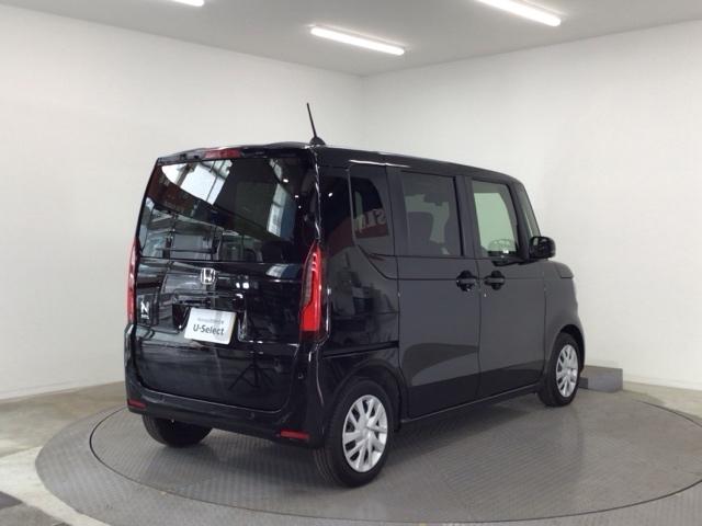 Ｎ－ＢＯＸ ベースグレード　デモカーＵＰ・ＬＥＤ・フルセグ・メモリナビ・純正ＡＷ・ホンダＣＯＮＮＥＣＴ　衝突軽減システム　スマートキ－　カーテンエアバック　イモビライザー　ＥＣＯモード　横滑り防止　オートクルーズ　キーフリー（4枚目）