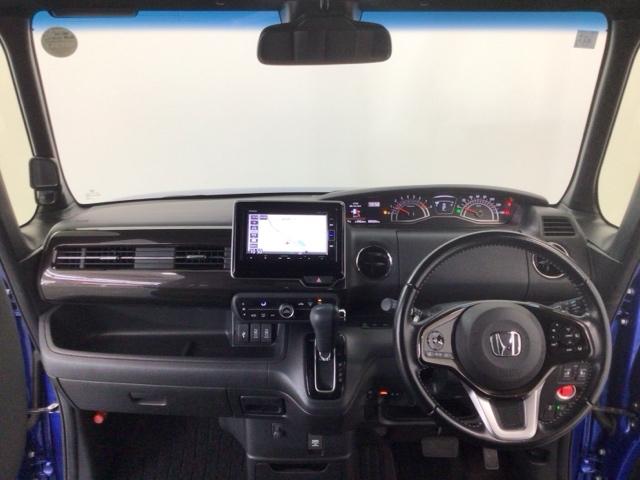 Ｎ－ＢＯＸカスタム Ｇ・Ｌターボホンダセンシング　ＬＥＤ・フルセグ・メモリナビ・ＤＶＤ・ＣＤ・バックカメラ・純正ＡＷ・ＥＴＣ　両側ＰＷスライドドア　Ｂモニタ　Ｉストップ　セキュリティー　ＵＳＢ接続　クルーズコントロール　ナビＴＶ　キーレスエントリー（4枚目）