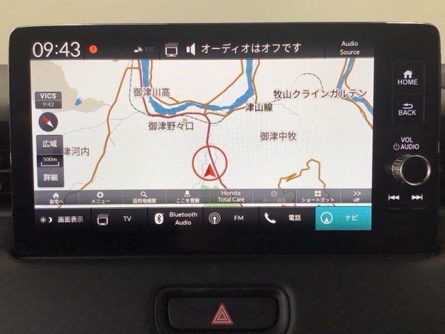 ヴェゼル ｅ：ＨＥＶＺ　ＬＥＤ・フルセグ・メモリナビ・電動リアゲート・純正ＡＷ・シートヒーター・ＥＴＣ　衝突回避支援ブレーキ機能　１オナ　スマキ　Ｐトランク　フルオートエアコン　エアバッグ　両席エアバック　Ｒカメ　ソナー（5枚目）