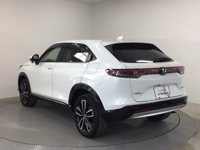 ヴェゼル ｅ：ＨＥＶＺ　ＬＥＤ・フルセグ・メモリナビ・電動リアゲート・純正ＡＷ・シートヒーター・ＥＴＣ　衝突回避支援ブレーキ機能　１オナ　スマキ　Ｐトランク　フルオートエアコン　エアバッグ　両席エアバック　Ｒカメ　ソナー（65枚目）