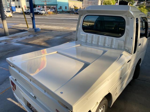 ハイゼットトラック ジャンボ ワンオーナー ユーザー買取車 翔プロデュースエアロ 荷台トノカバー リアルーフウイング キーレス LEDライト フロントフォグ パワステ パワーウィンドウ フロアオートマ マット バイザー 禁煙車(40枚目)