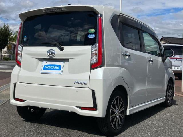 ムーヴ カスタムＸハイパーＳＡ２　新品タイヤ／保証書／社外　ＳＤナビ／スマートアシスト（トヨタ・ダイハツ）／車線逸脱防止支援システム／ヘッドランプ　ＬＥＤ／Ｂｌｕｅｔｏｏｔｈ接続／ＥＴＣ／ＥＢＤ付ＡＢＳ／横滑り防止装置　バックカメラ（3枚目）