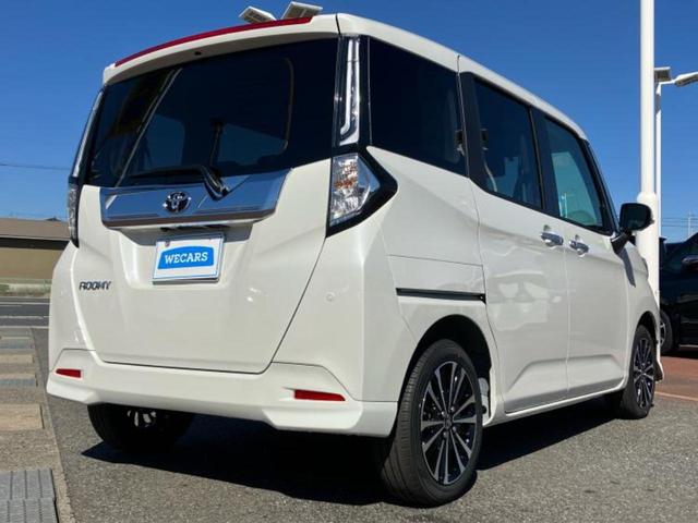 ルーミー カスタムG-T 保証書/ディスプレイオーディオ9インチ/スマートアシスト(トヨタ・ダイハツ)/両側電動スライドドア/シートヒーター 前席/パノラミックビューモニター/車線逸脱防止支援システム 衝突被害軽減システム(3枚目)