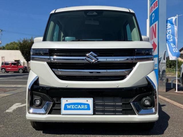 スペーシアカスタム ハイブリッドXS 保証書/デュアルカメラブレーキサポート(スズキ)/両側電動スライドドア/シートヒーター 前席/車線逸脱防止支援システム/シート ハーフレザー/ヘッドランプ LED/USBジャック 登録/届出済未使用車(42枚目)