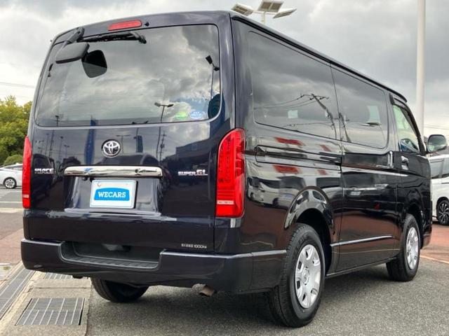 ハイエースバン ロングスーパーGLダークプライム 純正 SDナビ/シート ハーフレザー/ドライブレコーダー 前後/ヘッドランプ LED/USBジャック/Bluetooth接続/HDMI接続/ETC2.0/ABS/バックモニター/フルセグTV ドラレコ(3枚目)