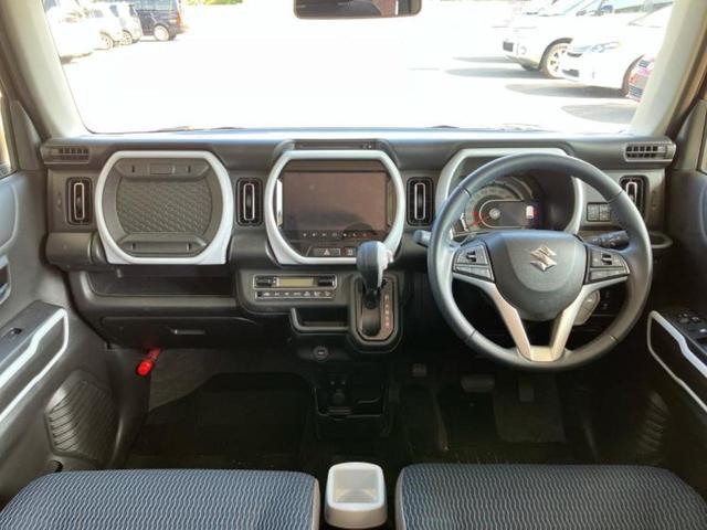 ハスラー Jスタイルターボ 新品タイヤ/純正 9インチ メモリーナビ/デュアルカメラブレーキサポート(スズキ)/シートヒーター 前席/全方位モニター/車線逸脱防止支援システム/ヘッドランプ LED/USBジャック ターボ ETC(4枚目)