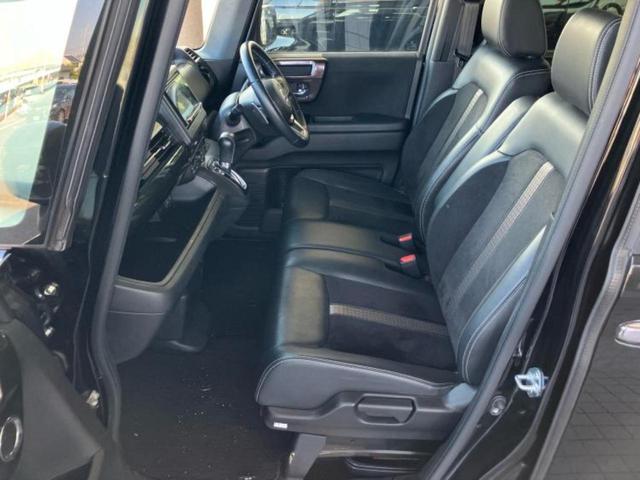 N-BOXカスタム G・Lターボホンダセンシング 新品タイヤ/社外 SDナビ/ホンダセンシング/両側電動スライドドア/シートヒーター 前席/車線逸脱防止支援システム/シート ハーフレザー/パーキングアシスト バックガイド ターボ 衝突被害軽減システム(7枚目)