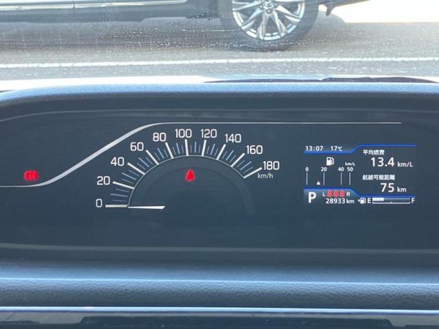 ソリオ ハイブリッドＭＺ　新品タイヤ／保証書／純正　ＳＤナビ／衝突安全装置／両側電動スライドドア／シートヒーター／車線逸脱防止支援システム／ヘッドランプ　ＬＥＤ／ＥＴＣ／ＥＢＤ付ＡＢＳ／横滑り防止装置／アイドリングストップ（13枚目）