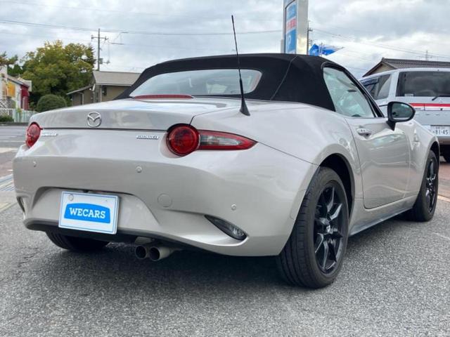 ロードスター Sスペシャルパッケージ 新品タイヤ/保証書/ディスプレイオーディオ/アイアクティブセンス(マツダ)/シートヒーター 全席/車線逸脱防止支援システム/ヘッドランプ LED/Bluetooth接続/ETC/EBD付ABS(3枚目)