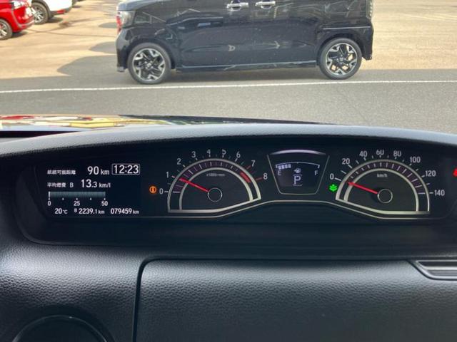 N-BOXカスタム G・Lターボホンダセンシング 新品タイヤ/保証書/純正 8インチ SDナビ/ホンダセンシング/両側電動スライドドア/車線逸脱防止支援システム/シート ハーフレザー/ドライブレコーダー 純正/ヘッドランプ LED ターボ DVD再生(14枚目)