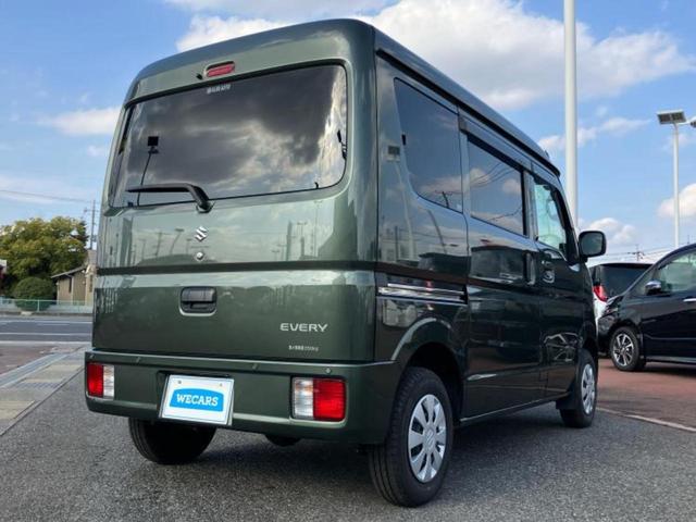 エブリイ ４ＷＤ　ＰＣ　保証書／ディスプレイオーディオ／デュアルカメラブレーキサポート（スズキ）／車線逸脱防止支援システム／ヘッドランプ　ＬＥＤ／ＵＳＢジャック／Ｂｌｕｅｔｏｏｔｈ接続／ＥＴＣ／ＥＢＤ付ＡＢＳ　バックカメラ（3枚目）