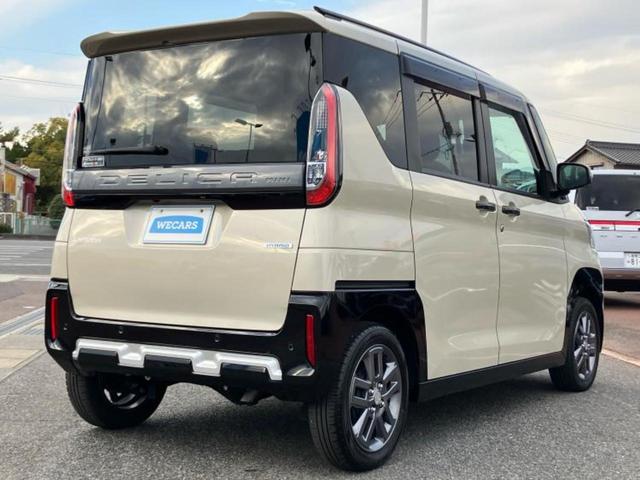 デリカミニ 4WD Tプレミアム 新品タイヤ/保証書/社外 メモリーナビ/衝突安全装置/両側電動スライドドア/シートヒーター 前席/マルチアラウンドモニター/ドライブレコーダー 社外/ヘッドランプ LED/Bluetooth接続(3枚目)