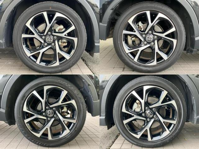 C-HR G 新品タイヤ/保証書/ディスプレイオーディオ8インチ/トヨタセーフティセンス/シートヒーター 前席/パノラミックビューモニター/車線逸脱防止支援システム/シート ハーフレザー 衝突被害軽減システム(50枚目)