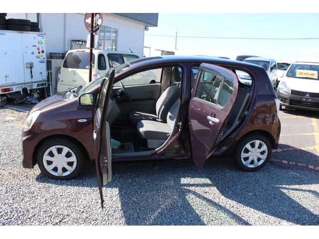 ミライース L SA 禁煙車 走行3.8万キロ 車検9年2月 後期モデル 令和7年バッテリー交換 盗難防止キーレス CD AUX ETC(12枚目)