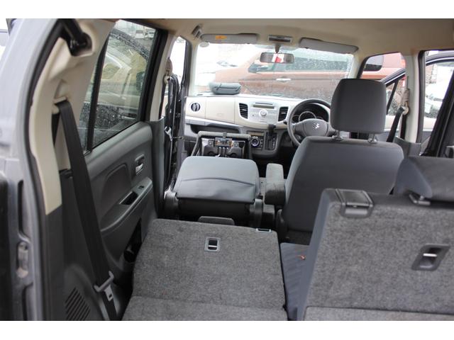 ワゴンＲ ＦＸリミテッド　純正エアロパーツ　純正アルミ　プッシュスタート　オートエアコン　電格ウインカー付ドアミラー　スマートキー二個　アイドリングストップ（35枚目）