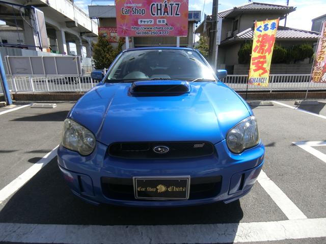 WRX STi 6MT ターボ 4WD エアロ 純正17AW ローダウン HID キーレス CD 盗難防止 記録簿H23からH31 ETC タイミングベルト交換済(2枚目)