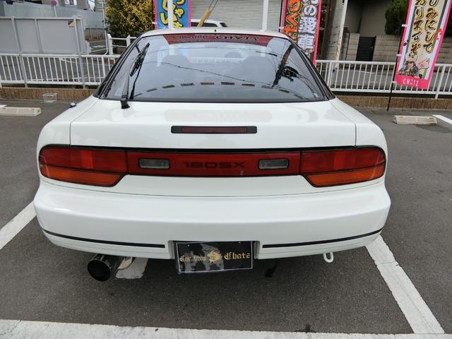 タイプIII 5MT ターボ SR20エンジン エアロ 外品16AW テイン車高調 外品マフラー エアクリ ブースト計 モモステ バケットシート CD フル装備 タイミングチェーン式(9枚目)