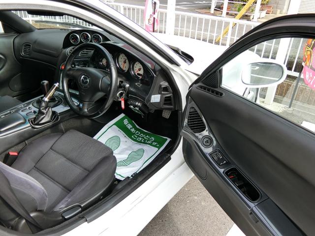 タイプRバサーストR 6型最終モデル 5MT ターボ 500台限定車 エアロ 純正16AW 車高調 フジツボマフラー タワーバー 追加メーター キーレス ナルディ革巻きハンドル ETC フル装備 ABS(12枚目)