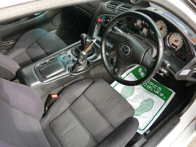 タイプRバサーストR 6型最終モデル 5MT ターボ 500台限定車 エアロ 純正16AW 車高調 フジツボマフラー タワーバー 追加メーター キーレス ナルディ革巻きハンドル ETC フル装備 ABS(21枚目)