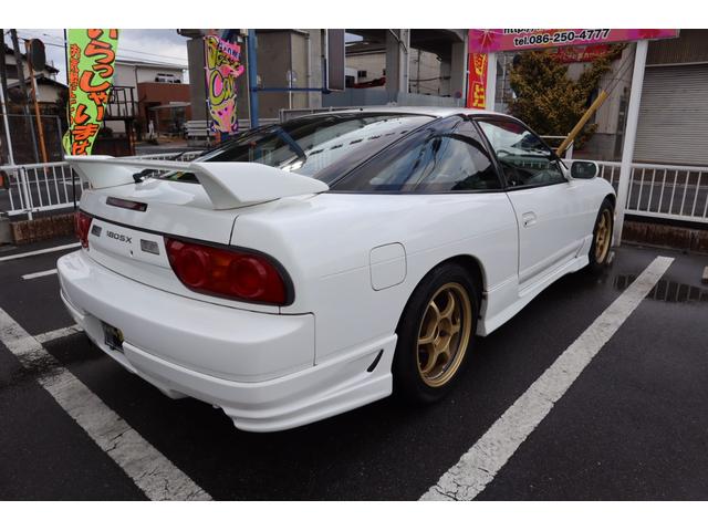 タイプＸ　後期　ターボ　ＳＲ２０ＤＥＴエンジン　外フルエアロ　アドバンレーシング１６ＡＷ　外ショックサス　外マフラー　外タワーバー　ブースト計　キーレス　ＣＤ再生　ＥＴＣ　フル装備　ＡＢＳ　Ｔチェーン式(8枚目)