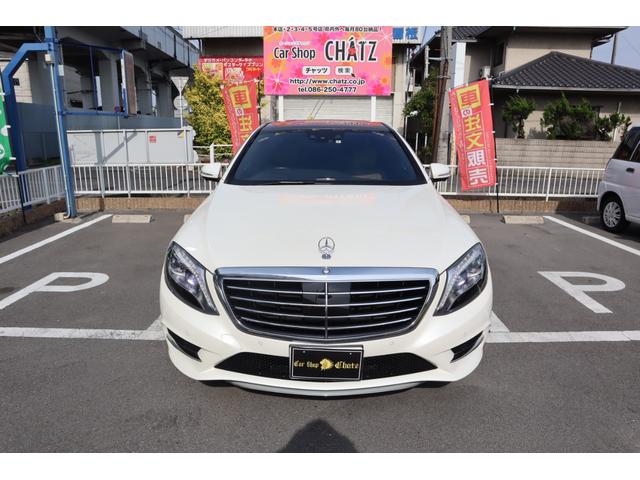 Ｓクラス Ｓ５５０ロング　ＡＭＧライン　ツインターボ　Ｗサンルーフ　外２０ＡＷ　エアサス　ロワリングＫ　マフラー加工　Ｈライト加工　ＰＷトランク　茶革　全方位モニター　Ｆカメラ　クルコン　電動サンシェード　ディストロニック（2枚目）