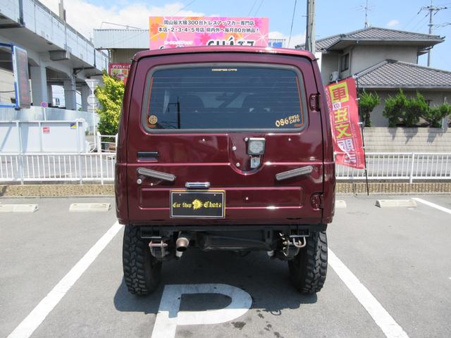 　５ＭＴ　ターボ４ＷＤ　外ボンネット　外グリル　外バンパーガード　外エアロ　オーバーフェンダー　リフトＵＰ　外マフラー　ＬＥＤ＆フォグ　外テール　外ロールバー　黒革　外スピーカー　ＥＴＣ　タイベル交換済(8枚目)