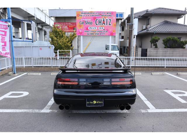 フェアレディＺ ３００ＺＸ　Ｔバールーフ　５ＭＴ　ＷＯＲＫ１８ＡＷ　テイン車高調　外品マフラー　リアスポイラー　ＨＩＤ　フォグ　ナビＴＶ　ＤＶＤ再生　ＥＴＣ　ハンドルカバー　ＰＳ　ＰＷ　エアコン　エアバック　Ｈ２６タイベル交換済（9枚目）