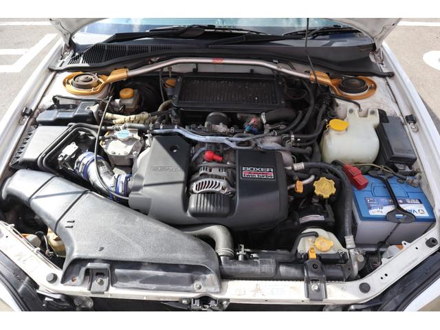 レガシィツーリングワゴン ＧＴ－Ｂ　Ｅ－ｔｕｎｅＩＩ　５ＭＴツインターボ　４ＷＤ　Ｗサンルーフ　外品フルエアロ　アイライン　ルーフレール　ＯＺＲＡＣＩＮＧ１７ＡＷ　スタッドレス　外品ショック　外マフラー　パワーシート　ナビＤＶＤ　令和４年タイベル交換済（25枚目）