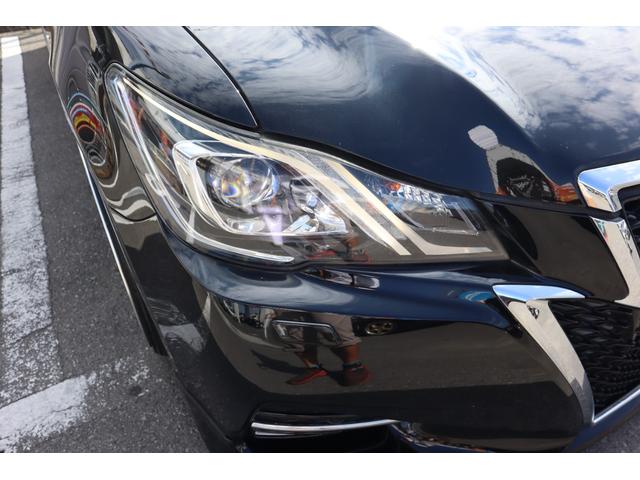 クラウンハイブリッド アスリートＧ　外品フルエアロ　Ｆスポイラー　ＷＯＲＫ２０インチＡＷ　車高調　ＴＯＭ’ｓマフラー　サンルーフ　黒革シート　パワーシート　シートヒーター＋エアコン　ナビ　フルセグ　Ｂカメラ　ＰＣＳ　ＢＳＭ　クリアソナー（23枚目）