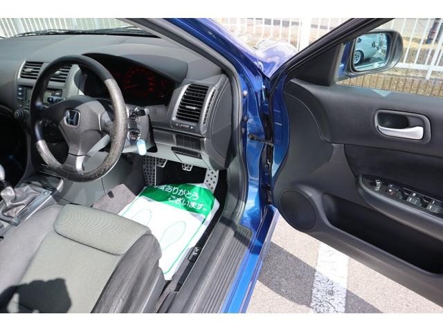 アコード ユーロR 6MT i-VTEC 外品フルエアロ GTウイング 外品グリル カーボンボンネット WORK18AW COSCOフルタップ車高調 無限マフラー ETC レカロセミバケ CD再生 エアコン付 チェーン式(11枚目)