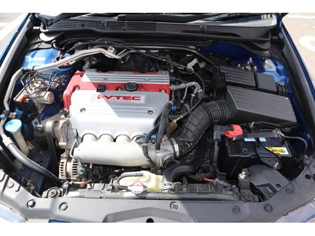 アコード ユーロR 6MT i-VTEC 外品フルエアロ GTウイング 外品グリル カーボンボンネット WORK18AW COSCOフルタップ車高調 無限マフラー ETC レカロセミバケ CD再生 エアコン付 チェーン式(22枚目)