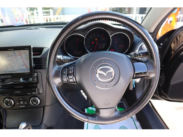 RX-8 タイプS スポーツプレステージリミテッド 6MT 外品フルエアロ フェンダー アイライン 外品18インチAW 車高調 外品マフラー 白革シート パワーシート TEIN減衰調整コントローラー ボンネットダンパー HDDナビ ETC CD・DVD(15枚目)