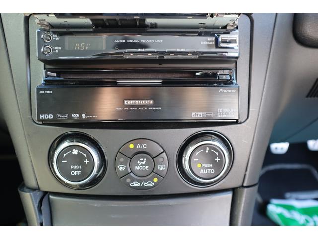 RX-8 タイプS スポーツプレステージリミテッド 6MT 外品フルエアロ フェンダー アイライン 外品18インチAW 車高調 外品マフラー 白革シート パワーシート TEIN減衰調整コントローラー ボンネットダンパー HDDナビ ETC CD・DVD(17枚目)