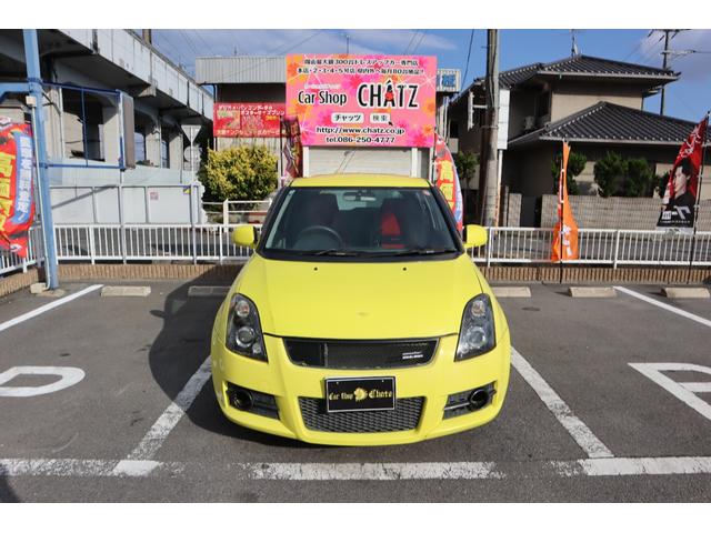 スイフト スポーツ スズキスポーツ仕様(グリル・エンブレム・ホイール・車高調・マフラー) ショーリンエアロ Rゲートガーニッシュ 純正ウイング取付サイドカバー ボンネットスポイラー トランクセンターウイング チエーン式(2枚目)