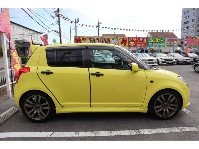 スイフト スポーツ スズキスポーツ仕様(グリル・エンブレム・ホイール・車高調・マフラー) ショーリンエアロ Rゲートガーニッシュ 純正ウイング取付サイドカバー ボンネットスポイラー トランクセンターウイング チエーン式(4枚目)