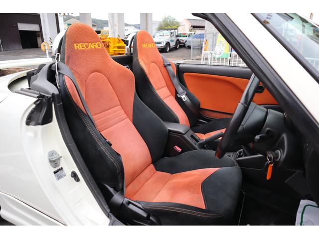 コペン アルティメットエディション 5MTターボ 電動オープン 外品ボンネット エアロパーツ リアスポ アイライン BBS15AW ビルシュタイン グリル改 外マフラー MOMOステ シートH レカロ ブローオフバルブ タワーバー記録簿(13枚目)