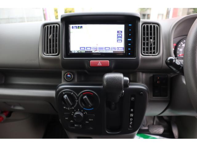 エブリイ ＰＣ　ワンオーナー　切り替え４ＷＤ　外品１３インチＡＷ　ルーフキャリア　ルーフボックス　ＥＴＣ　デュアルカメラブレーキサポート　両側スライドドア　クリアランスソナー　メモリーナビ　ＣＤ・ＤＶＤ再生　Ｂカメラ（15枚目）