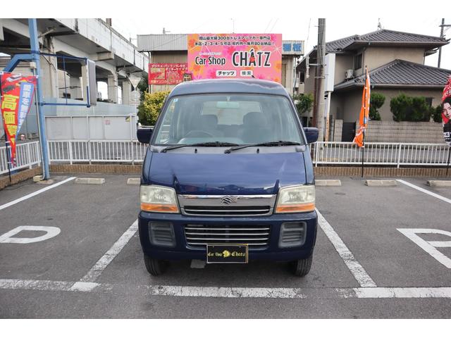 エブリイワゴン ジョイポップターボ　５ＭＴ　ターボ　フルタイム４ＷＤ　メモリーナビ　ＣＤ再生　両側スライドドア　ハイルーフ　パワステ　エアバック　ＡＢＳ　キーレス　タイミングベルト１度交換済み　車検Ｒ９．６（2枚目）