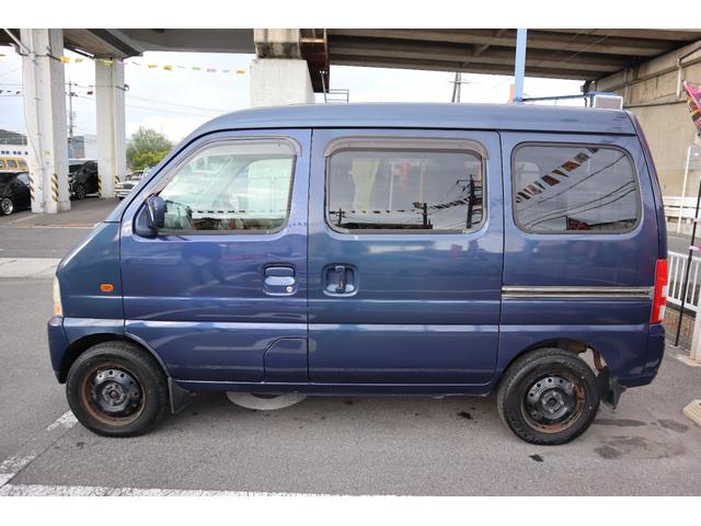 エブリイワゴン ジョイポップターボ　５ＭＴ　ターボ　フルタイム４ＷＤ　メモリーナビ　ＣＤ再生　両側スライドドア　ハイルーフ　パワステ　エアバック　ＡＢＳ　キーレス　タイミングベルト１度交換済み　車検Ｒ９．６（5枚目）