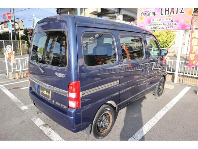 エブリイワゴン ジョイポップターボ　５ＭＴ　ターボ　フルタイム４ＷＤ　メモリーナビ　ＣＤ再生　両側スライドドア　ハイルーフ　パワステ　エアバック　ＡＢＳ　キーレス　タイミングベルト１度交換済み　車検Ｒ９．６（7枚目）