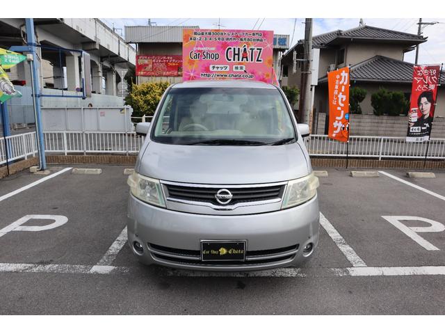 セレナ ２０Ｇ　ＨＤＤナビエディション　フルタイム４ＷＤ　左側ＰＳＤ　８人乗り　チップアップシート　３列シート　ＨＤＤナビ　ＣＤ　Ｂｌｕｅｔｏｏｔｈ　サイドカメラ　バックカメラ　革調シートカバー　Ｗエアコン　外品１５インチＡＷ　スタッドレス（2枚目）