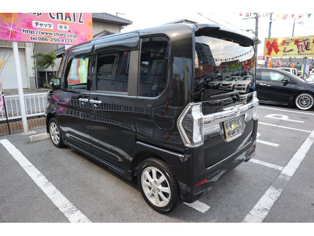 タント カスタムＲＳ　トップエディションＳＡＩＩ　ターボ　フル装備　メモリーナビ　フルセグ　ＤＶＤ再生　Ｂｌｕｅｔｏｏｔｈ　Ｂカメラ　革調シート　スタッドレス　ＥＴＣ　衝突軽減ブレーキ　アイドリングストップ　両側ＰＳＤ　レーンキーピング　スマートキー（6枚目）